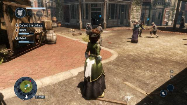 Beat up the opponents with bare fists - Sequence 3 (part 1) - The storyline - Assassins Creed: Liberation HD - Game Guide and Walkthrough