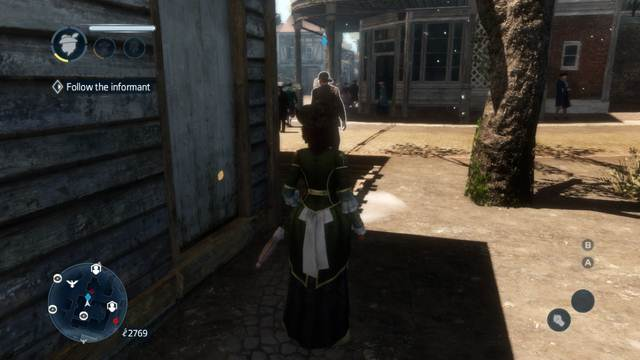 The informant is marked in blue - Sequence 3 (part 1) - The storyline - Assassins Creed: Liberation HD - Game Guide and Walkthrough