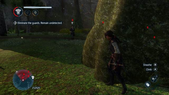 Lure the enemy and surprise-kill him with the Concealed Blades - Sequence 3 (part 1) - The storyline - Assassins Creed: Liberation HD - Game Guide and Walkthrough