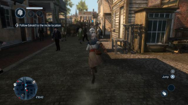 Gerald Will take you to the place where you need to start the riot - Sequence 3 (part 2) - The storyline - Assassins Creed: Liberation HD - Game Guide and Walkthrough