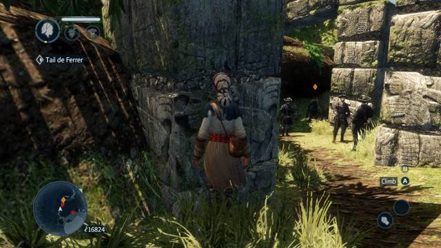 You can jump over from a pillar to a pillar - Sequence 4 (part 1) - The storyline - Assassins Creed: Liberation HD - Game Guide and Walkthrough