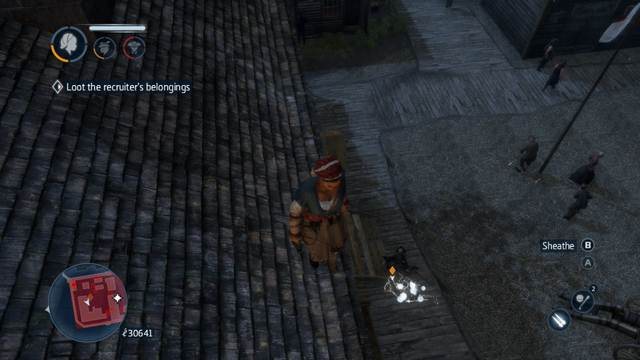 Jump down silently to reach the corpse - Sequence 5 - The storyline - Assassins Creed: Liberation HD - Game Guide and Walkthrough