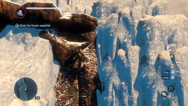 Climb only over the red rock - Sequence 8 - The storyline - Assassins Creed: Liberation HD - Game Guide and Walkthrough