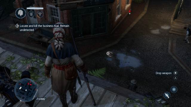 Take your aim beforehand and wait - Business Rivals - Side missions - Assassins Creed: Liberation HD - Game Guide and Walkthrough