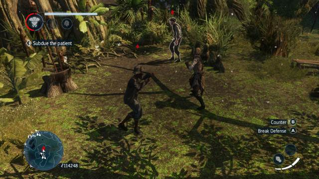 You cannot use your weapons while putting the patients to sleep - The remaining missions - Side missions - Assassins Creed: Liberation HD - Game Guide and Walkthrough