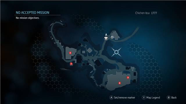 Locations of the Diary Pages in Chichen Itza - Main collectibles - Collectibles - Assassins Creed: Liberation HD - Game Guide and Walkthrough