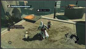 Now you have turn right, jump onto the pole. - Assassins Creed: MB03 - Talal of Jerusalem - Assassins Creed: Memory Block 03 - Assassins Creed (PC) Game Guide