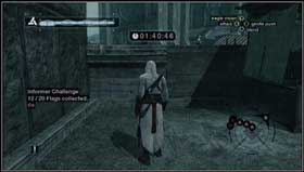 Climb onto the next wall and turn left. - Assassins Creed: MB04 - Wilhelm de Montferrat of Acre - Assassins Creed: Memory Block 04 - Assassins Creed (PC) Game Guide