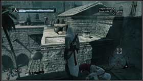 Climb up and do the same with an archer on the left. - Assassins Creed: MB04 - Wilhelm de Montferrat of Acre - Assassins Creed: Memory Block 04 - Assassins Creed (PC) Game Guide