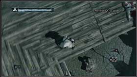 Stand in the corner, above Wilhelms head. - Assassins Creed: MB04 - Wilhelm de Montferrat of Acre - Assassins Creed: Memory Block 04 - Assassins Creed (PC) Game Guide