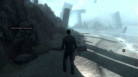 After the intro ends, you'll find yourself as a Desmond on the Animus Island - Prologue - Assassins Creed: Revelations - Game Guide and Walkthrough