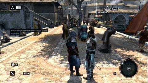 After leaving the ship walk to Yusuf and talk to him (B) - Memory 1 - Sequence 2 - The Crossroads of The World - Assassins Creed: Revelations - Game Guide and Walkthrough