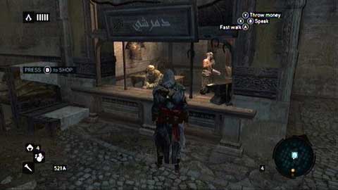 Your current task is to get money to buy a new armor - Memory 2 - Sequence 2 - The Crossroads of The World - Assassins Creed: Revelations - Game Guide and Walkthrough