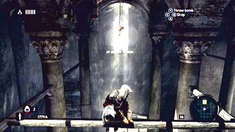 Perform the long-jump again - Memory 6 - p. 1 - Sequence 3 - Lost and Found - Assassins Creed: Revelations - Game Guide and Walkthrough