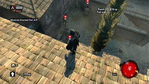 Climb the wall and quickly run to the other side of the guarded square - Memory 1 - p. 1 - Sequence 4 - The Uncivil War - Assassins Creed: Revelations - Game Guide and Walkthrough