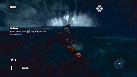 Ezio starts falling down after a short cinematic - Memory 5 - p. 1 - Sequence 4 - The Uncivil War - Assassins Creed: Revelations - Game Guide and Walkthrough