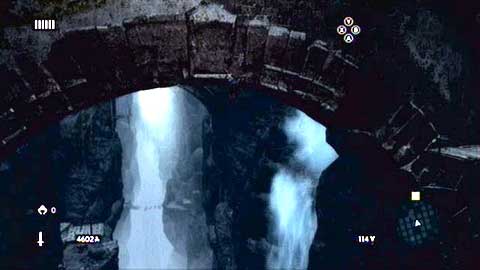 From the very top you'll see a huge rock arch, on which you have to jump - Memory 5 - p. 1 - Sequence 4 - The Uncivil War - Assassins Creed: Revelations - Game Guide and Walkthrough