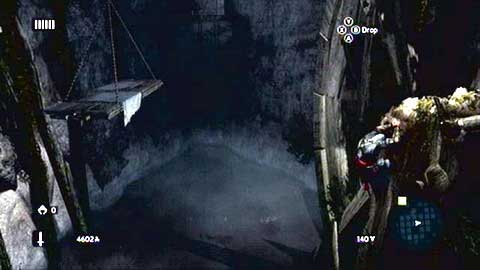 You can use it to jump to the platform hanging from the ceiling - Memory 5 - p. 1 - Sequence 4 - The Uncivil War - Assassins Creed: Revelations - Game Guide and Walkthrough