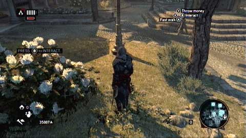 Once you get to the destination, all tulips will be properly marked - Memory 4 - Sequence 6 - Fortune's Disfavor - Assassins Creed: Revelations - Game Guide and Walkthrough