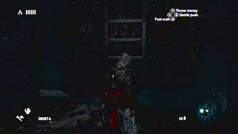 In order to get higher, you have to climb the nearby wall - Memory 6 - p. 2 - Sequence 6 - Fortune's Disfavor - Assassins Creed: Revelations - Game Guide and Walkthrough