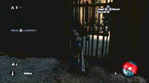 In order to get to barrels, go up the stairs and then walk to the other side of the warehouse - Memory 4 - Sequence 7 - Underworld - Assassins Creed: Revelations - Game Guide and Walkthrough