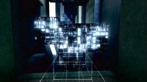 Move forward until you reach the tunnel with dark blue blocks - Training - p. 1 - Desmonds Journey - Assassins Creed: Revelations - Game Guide and Walkthrough