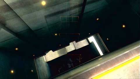 First walk over first orange line and then jump into the hole on the other side of the chamber - Training - p. 1 - Desmonds Journey - Assassins Creed: Revelations - Game Guide and Walkthrough