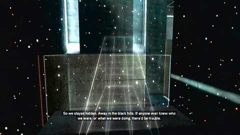 At the end of the dark corridor, go up again until you'll reach the room with orange walls - Training - p. 1 - Desmonds Journey - Assassins Creed: Revelations - Game Guide and Walkthrough
