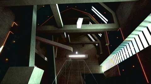 When you land, turn around and then get to the stone beams placed along and across the room - Escape - p. 1 - Desmonds Journey - Assassins Creed: Revelations - Game Guide and Walkthrough