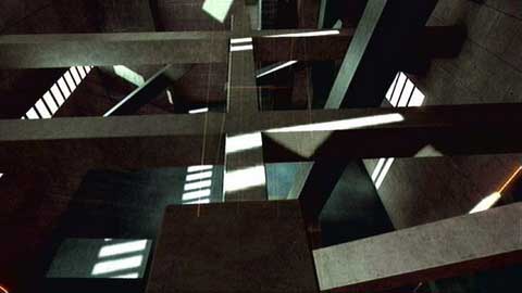 In order to get there, climb the highest beam and jump down one level - Escape - p. 1 - Desmonds Journey - Assassins Creed: Revelations - Game Guide and Walkthrough