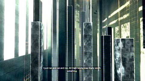 Low steps will lead you to the chamber with high pillars - Escape - p. 1 - Desmonds Journey - Assassins Creed: Revelations - Game Guide and Walkthrough