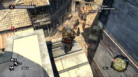 You can now leave the zone and end the mission but if you want to get the full sync, you have to create one more fight between different guards - Thunder; Smoke Screen; Cherry - Piri Reis Missions - Assassins Creed: Revelations - Game Guide and Walkthrough