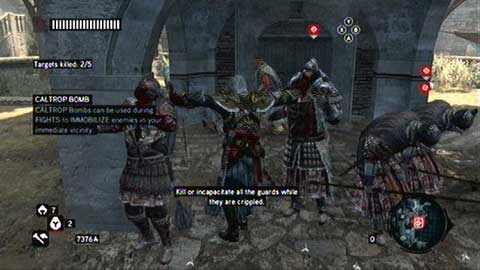 Kill them with hidden blades then and leave the danger zone to become neutral - Datura; Caltrops; Smoke Decoy - Piri Reis Missions - Assassins Creed: Revelations - Game Guide and Walkthrough