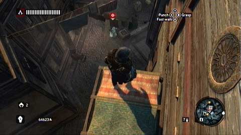 You'll find there a bandit, whom you have to kill - Missions 1-3 - Recruit Assassins Missions - Assassins Creed: Revelations - Game Guide and Walkthrough