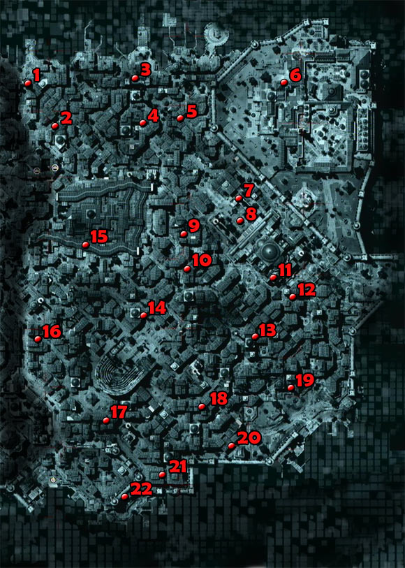 Interactive Map for AC Revelations (includes data fragments