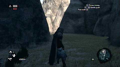 Right before entering to the underground, turn left - Capadocia (01-12) - Animus data fragments - Assassins Creed: Revelations - Game Guide and Walkthrough