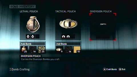 When you open such mini-workshop, you'll see the bomb crafting screen - Explosives - Compendium of knowledge - Assassins Creed: Revelations - Game Guide and Walkthrough