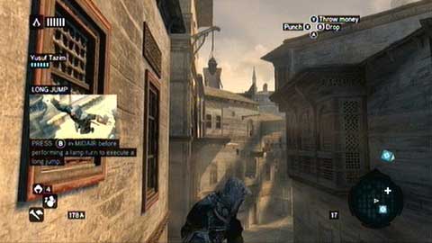 Another interesting way to use a new toy is so called long jumps - Moving around the city - Compendium of knowledge - Assassins Creed: Revelations - Game Guide and Walkthrough