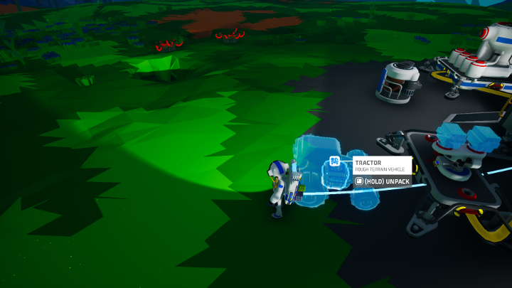 You can create a Tractor in a Small Printer. - How to create a vehicle in Astroneer? - FAQ - Astroneer Guide