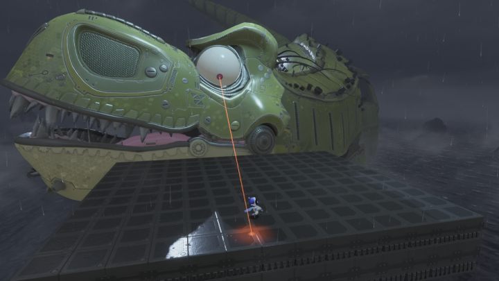 When you get to the second arena, the boss will start the attack with a laser beam - Astros Playroom: 1994 Throwback - walkthrough - Other - Astros Playroom Guide