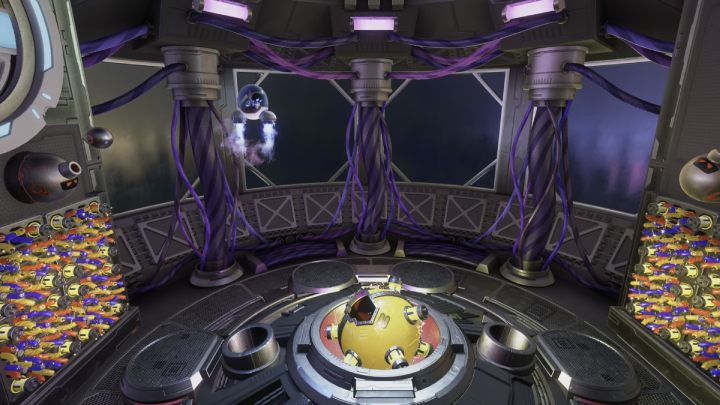 At the end of the Orbital Obstacles level, you will encounter a yellow cannon firing laser beams - Astros Playroom: Orbital Obstacles - boss, how to defeat? - Bosses - Astros Playroom Guide