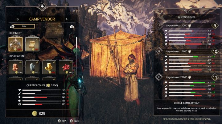 You will receive this armor in The Black Alms - Atlas Fallen: All Armours - Secrets and Finds - Atlas Fallen Guide