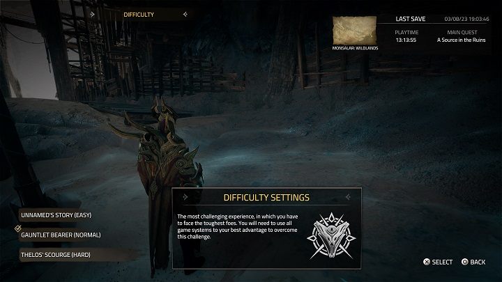All you need to do is open the pause menu and select the difficulty level - Atlas Fallen: Difficulty Levels - Basics - Atlas Fallen Guide