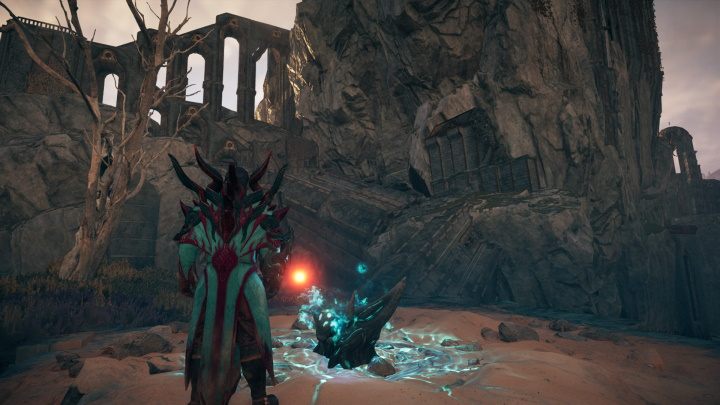 You'll find Anvil #41 on an island in the eastern part of the map - Atlas Fallen: All Anvils - Secrets and Finds - Atlas Fallen Guide