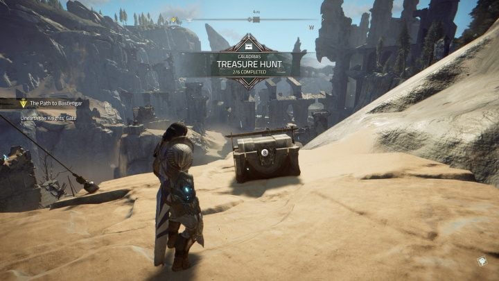 There's only one hidden treasure in Bastengar - Atlas Fallen: All Treasure Maps - Secrets and Finds - Atlas Fallen Guide