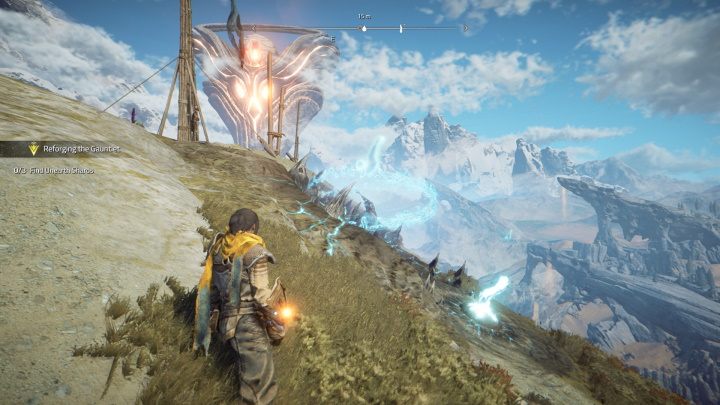 The superior air dash is the next Gauntlet upgrade - Atlas Fallen: All Gauntlet upgrades locations - Secrets and Finds - Atlas Fallen Guide