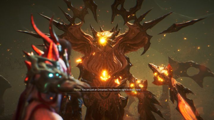 Thelos Champion is the final boss of Atlas Fallen which is faced at the conclusion of the campaign i - Atlas Fallen: All Bosses - Basics - Atlas Fallen Guide