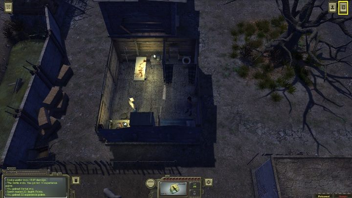 To change the time of day you must first enter the appropriate menu - How do I change the time of day in ATOM RPG? - Starting tips - ATOM RPG Guide