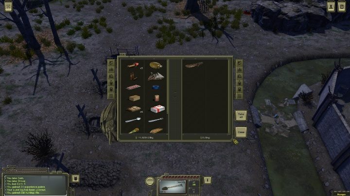 The first knife is easiest to dig out of the grave - How to skin an animal in ATOM RPG? - Starting tips - ATOM RPG Guide