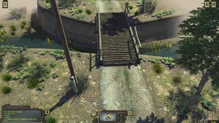 If you have already visited the whole area and just want to go further, go over the bridge - The beginning - ATOM RPG Walkthrough - Walkthrough - ATOM RPG Guide